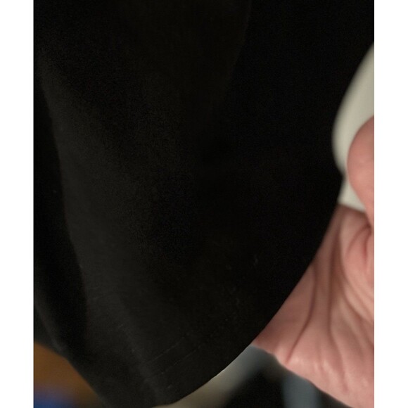 Unixseque Womens long sleeve Jacket lapel pullover tunic Sweater L Plaid button - Picture 9 of 10